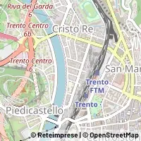 Hartă Trento