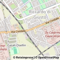 Mapa Udine