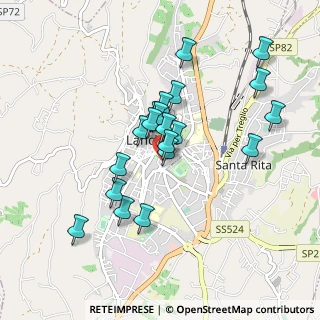 Mappa Via Fauro Ruggero, 66034 Lanciano CH, Italia (0.8275)