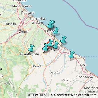 Mappa Via Caduti di Nassiriya, 66034 Lanciano CH, Italia (9.78636)