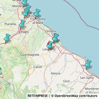 Mappa Via Caduti di Nassiriya, 66034 Lanciano CH, Italia (24.02)