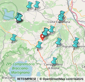 Mappa 01036 Nepi VT, Italia (9.021)