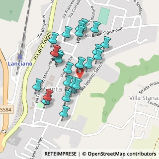 Mappa Piazza Giuseppe Mazzini, 66034 Lanciano CH, Italia (0.21296)