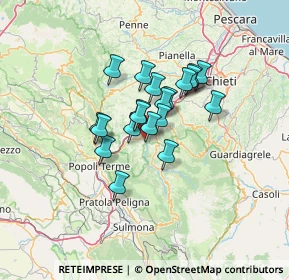 Mappa 111, 65020 Bolognano PE, Italia (9.3445)
