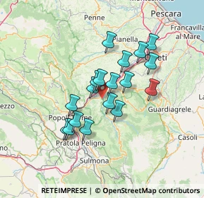 Mappa 111, 65020 Bolognano PE, Italia (11.25333)