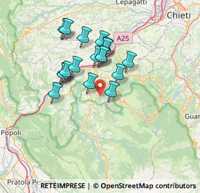 Mappa Via Madonna dell'Elcina, 65020 Abbateggio PE, Italia (6.12278)