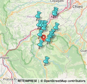 Mappa Via Madonna dell'Elcina, 65020 Abbateggio PE, Italia (5.21357)