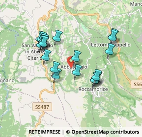 Mappa Via Madonna dell'Elcina, 65020 Abbateggio PE, Italia (1.771)