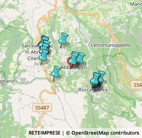 Mappa Via Madonna dell'Elcina, 65020 Abbateggio PE, Italia (1.533)
