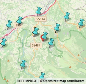 Mappa Via Madonna dell'Elcina, 65020 Abbateggio PE, Italia (5.222)