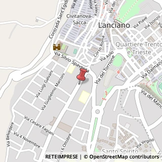 Mappa Viale Cappuccini, 27, 66034 Lanciano, Chieti (Abruzzo)