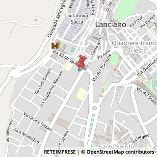 Mappa Viale Cappuccini, 14, 66034 Lanciano, Chieti (Abruzzo)