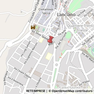 Mappa Viale Cappuccini, 5, 66034 Lanciano, Chieti (Abruzzo)