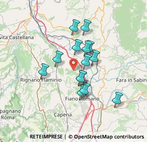 Mappa Via Gorla, 00060 Nazzano RM, Italia (5.60857)