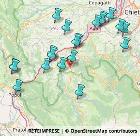 Mappa Via Paolo Borsellino, 65020 San Valentino In Abruzzo Citeriore PE, Italia (9.235)