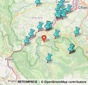 Mappa Via Paolo Borsellino, 65020 San Valentino In Abruzzo Citeriore PE, Italia (8.996)