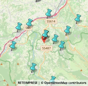 Mappa Via Paolo Borsellino, 65020 San Valentino In Abruzzo Citeriore PE, Italia (5.05867)