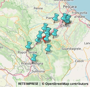 Mappa Via Paolo Borsellino, 65020 San Valentino In Abruzzo Citeriore PE, Italia (11.37067)
