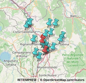 Mappa 00060 Nazzano RM, Italia (10.388)