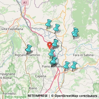 Mappa 00060 Nazzano RM, Italia (6.90429)
