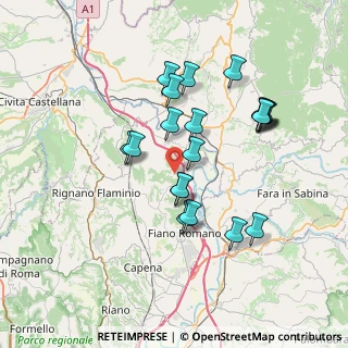 Mappa 00060 Nazzano RM, Italia (7.0565)