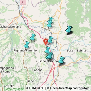 Mappa 00060 Nazzano RM, Italia (7.825)