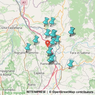 Mappa 00060 Nazzano RM, Italia (5.95188)