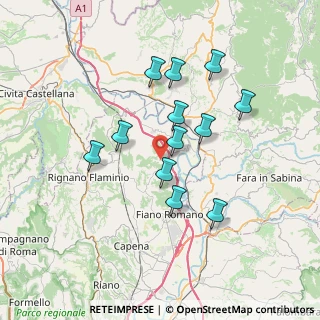 Mappa 00060 Nazzano RM, Italia (6.585)