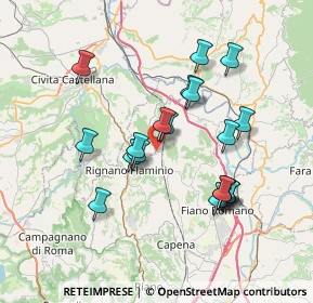 Mappa Crv. Ponticello, 00060 Sant'oreste RM, Italia (7.0485)