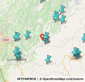 Mappa Via Pescarese, 66036 Orsogna CH, Italia (5.097)