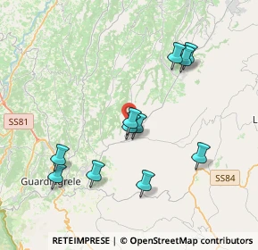 Mappa Via Pescarese, 66036 Orsogna CH, Italia (3.92273)