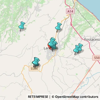 Mappa Ss. 84 Località Gaeta snc, 66034 Lanciano CH, Italia (3.07455)