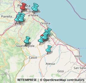 Mappa Via Belvedere, 66034 Lanciano CH, Italia (15.62706)