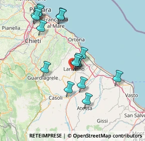 Mappa Via Belvedere, 66034 Lanciano CH, Italia (16.1325)