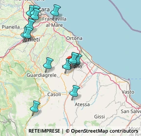 Mappa Via Belvedere, 66034 Lanciano CH, Italia (17.48357)