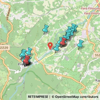 Mappa Via Cerrani, 66010 Pretoro CH, Italia (1.02963)