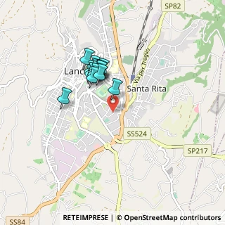 Mappa Via Osento, 66034 Lanciano CH, Italia (0.72533)