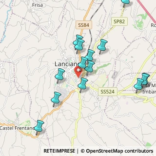 Mappa Via Osento, 66034 Lanciano CH, Italia (2.20929)