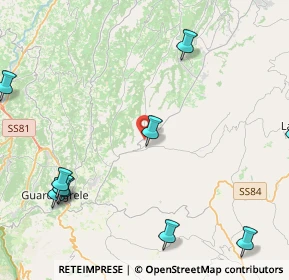 Mappa 66036 Orsogna CH, Italia (7.11938)
