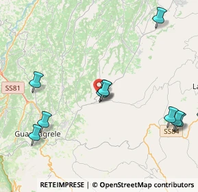 Mappa 66036 Orsogna CH, Italia (6.7225)