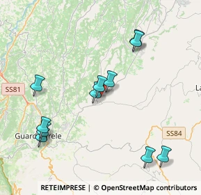 Mappa 66036 Orsogna CH, Italia (4.46364)