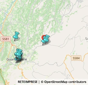 Mappa 66036 Orsogna CH, Italia (5.01091)