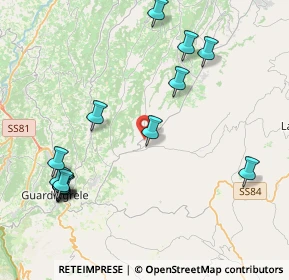 Mappa 66036 Orsogna CH, Italia (5.06071)