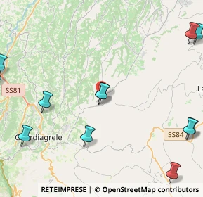 Mappa 66036 Orsogna CH, Italia (6.87533)