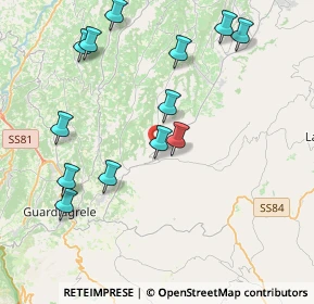 Mappa 66036 Orsogna CH, Italia (4.58154)