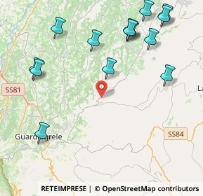 Mappa 66036 Orsogna CH, Italia (5.46143)