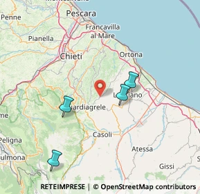 Mappa 66036 Orsogna CH, Italia (48.67273)