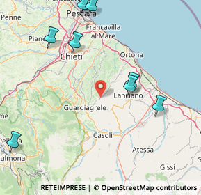 Mappa 66036 Orsogna CH, Italia (24.74727)