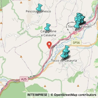 Mappa Contrada Collicelli, 65028 Tocco Da Casauria PE, Italia (2.811)