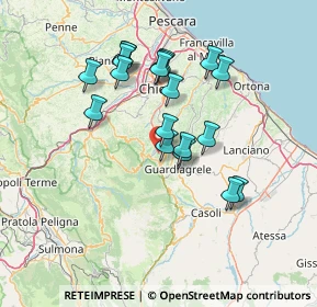 Mappa C.Da Falasceto, 66010 Pretoro CH, Italia (13.22421)